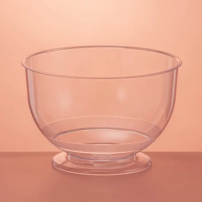 Креманка пластиковая одноразовая для фуршета «Кристалл», 200 мл, прозрачная