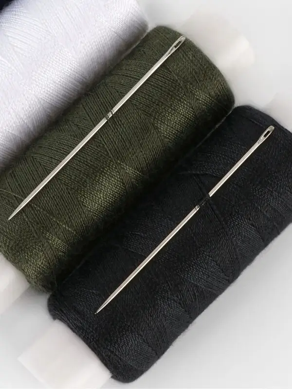 Набор &laquo;Армейский&raquo;, 45ЛЛ, 150 м, нитки 4 шт., иголки 2 шт., разноцветный