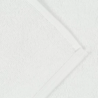 Полотенце Luscan махровое 50х70, 500 гр/м2, Oтель белый, Турция, 5 шт/уп