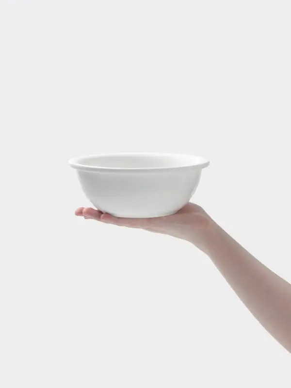 Салатник Hanna Kn&ouml;vell, 900 мл, d=18 см, фарфор, белый