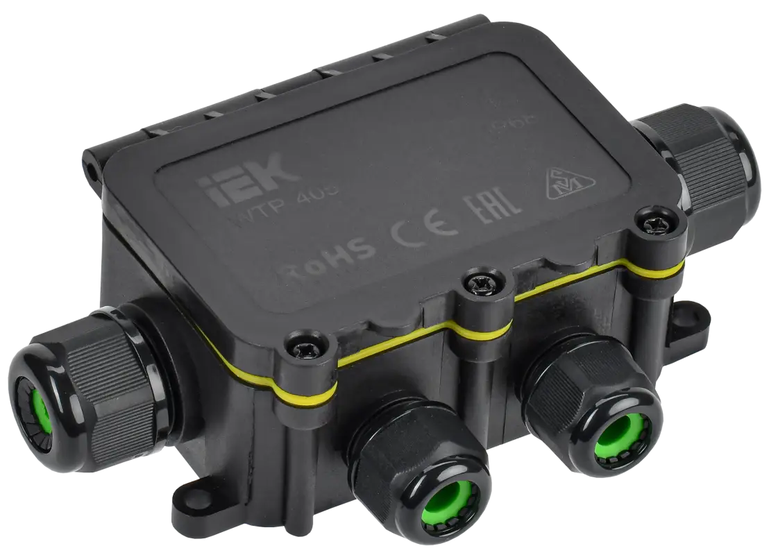 Коробка распред. герметичная WTP-405 6 вводов IP68