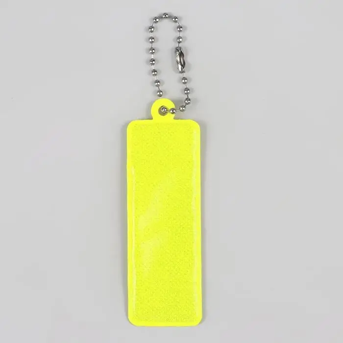 Светоотражающий элемент «Прямоугольник», 2,5 × 7 см, цвет МИКС Светоотражающий элемент «Прямоугольник», 2,5 × 7 см, цвет МИКС