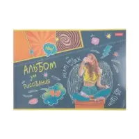 Альбом для рисования Hatber. Street Style А4, 40 листов, на скобе