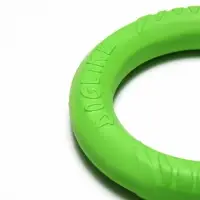 Кольцо &laquo;ДогЛайк&raquo; D-5195, 8-мигранное, миниатюрное, d=16.5 см, зелёное