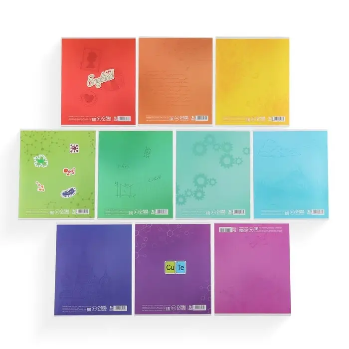 Тетради предметные, 36 л., набор из 10 шт., блок №1 &laquo;Исторические личности&raquo;