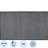 Коврик входной Tuff влаговпитывающий 90x150 см. серый,&nbsp; Blabar/5