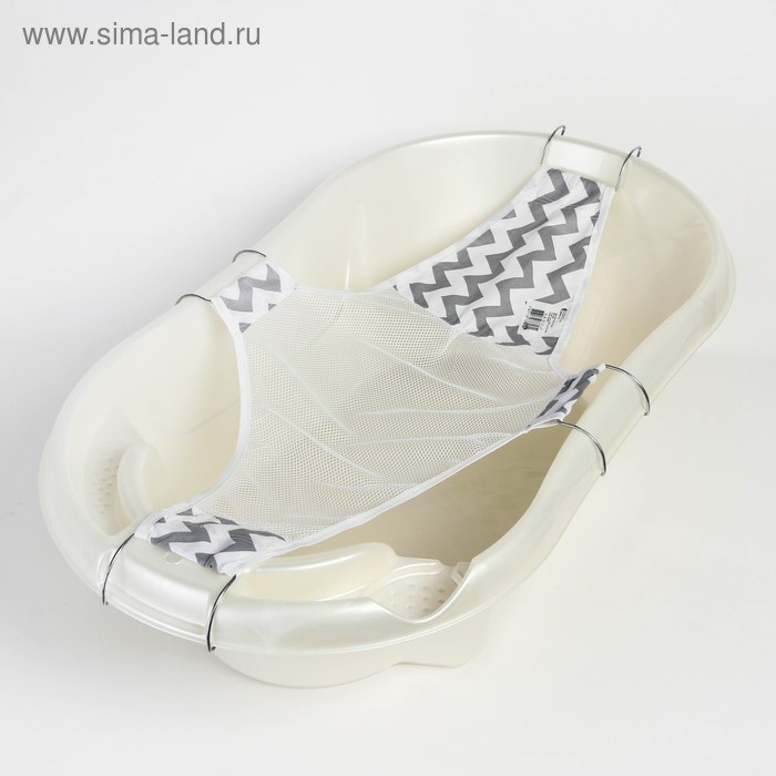 Гамак для купания новорожденных, сетка для ванночки детской, 95х56см, цвет МИКС Гамак для купания новорожденных, сетка для ванночки детской, 95х56см, цвет МИКС