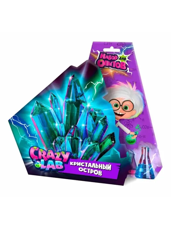 Набор для опытов &laquo;Сумасшедшая лаборатория&raquo;, МИКС