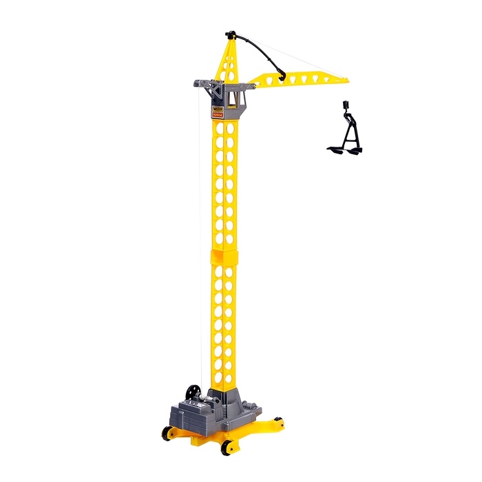 Башенный кран «Агат», на колёсиках, большой Башенный кран «Агат», на колёсиках, большой