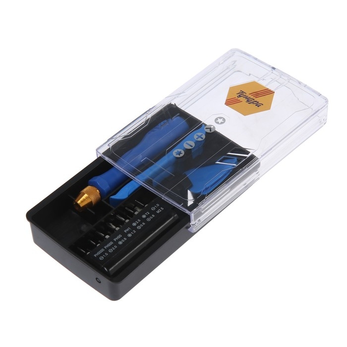 Набор для точных работ ТУНДРА, CrV, 20 предметов Набор для точных работ ТУНДРА, CrV, 20 предметов