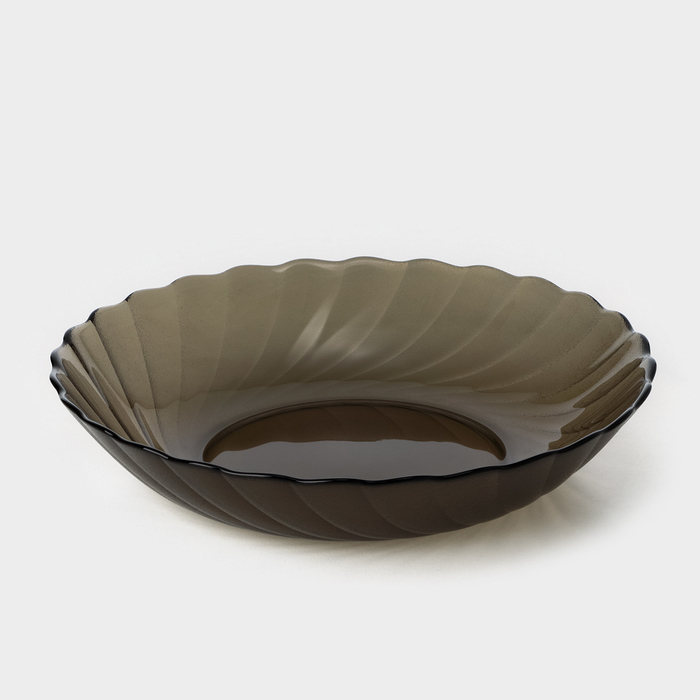 Набор столовый стеклянный Ocean. Eclipse, 44 предметов, цвет коричневый