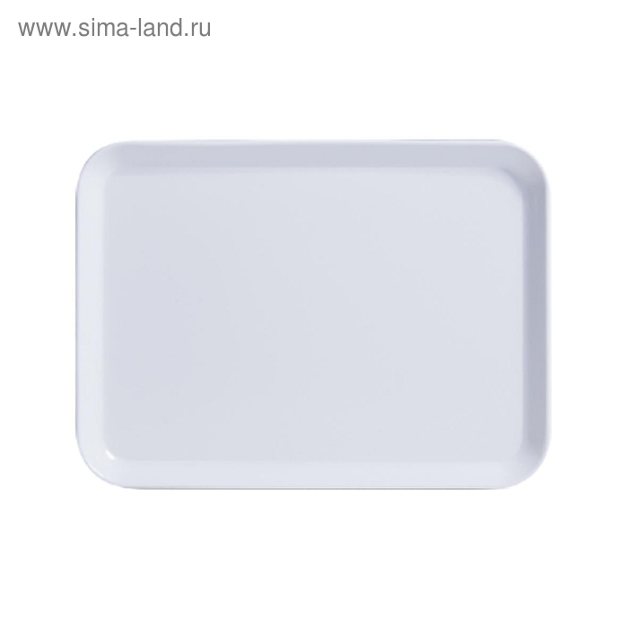 Поднос Zeller, размер 24х18 см, цвет белый
