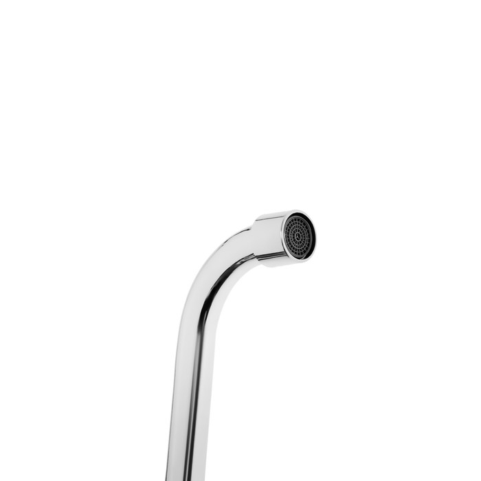 Смеситель для ванны  Смеситель для ванны "СоюзКран" 566-236, двухвентильный, душевой набор, излив 35см, цинк,хром