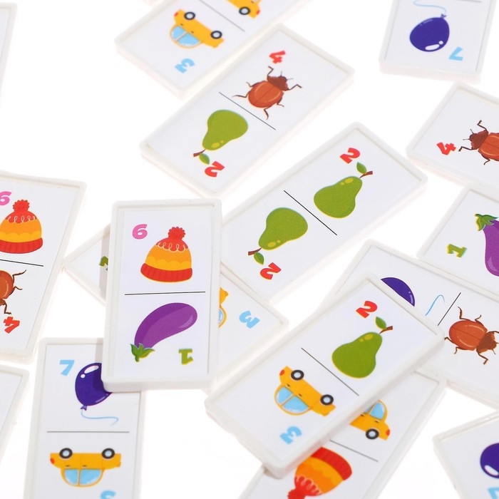 Домино «Логопедическое: звуки Ж, Ш», пластик Домино «Логопедическое: звуки Ж, Ш», пластик