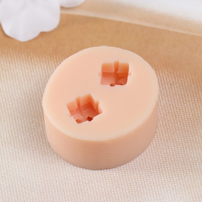 Молд силикон Молд силикон "Подарок" 1,5х1,5х1,5 см