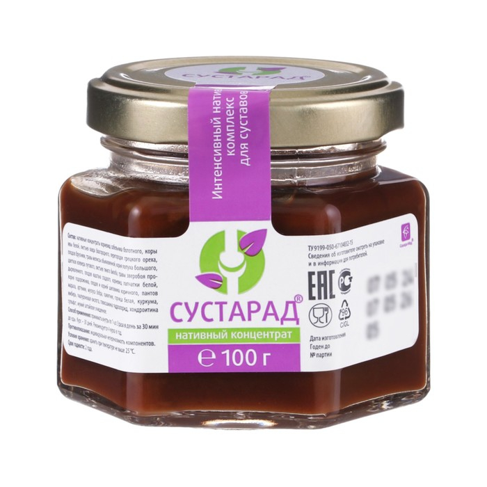 Концентрат «Сустарад», для костей и суставов, 100 г Концентрат «Сустарад», для костей и суставов, 100 г