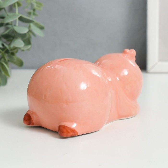 Копилка керамика Копилка керамика "Ленивец" 9,5х8,5х8,5 см