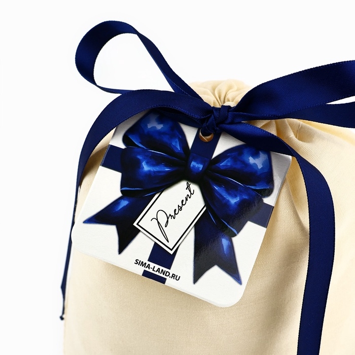 Мешок из хлопка «Подарок», 16 х 24 см Мешок из хлопка «Подарок», 16 х 24 см