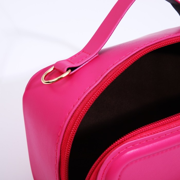 Сумка кросс-боди на молнии, цвет розовый Сумка кросс-боди на молнии, цвет розовый