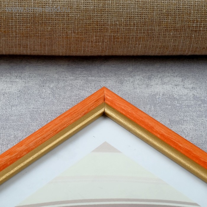 Фоторамка сосна с15 21х30 см, 069 оранжевый 3 (пластиковый экран) Фоторамка сосна с15 21х30 см, 069 оранжевый 3 (пластиковый экран)