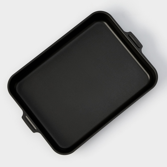 Противень «Экономика», 27×35 см, h= 6 см, антипригарное покрытие, цвет синий Противень «Экономика», 27×35 см, h= 6 см, антипригарное покрытие, цвет синий