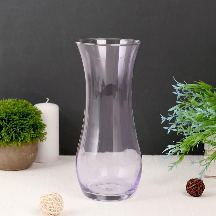 Ваза Ваза "Фиолет светлая " d-10,5, h-25.5см