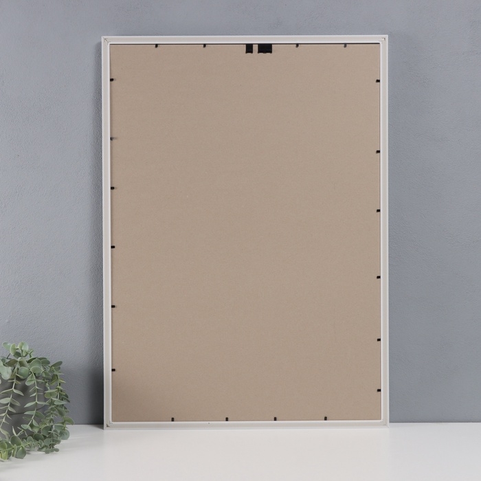 Фоторамка пластик Фоторамка пластик "Пиксель" 50х70 см, белый