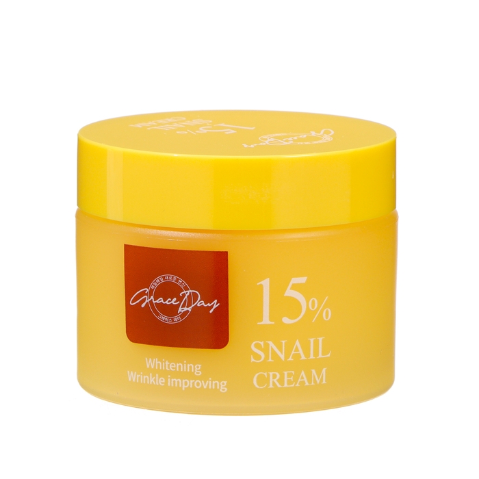 Крем для лица и тела Grace Day, с муцином улитки 15%, 50 мл