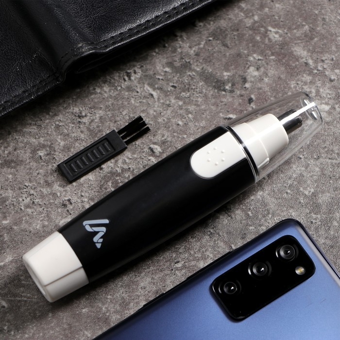 Триммер Luazon LTRI-08, для носа/ушей, 1хАА (не в комплекте), черный Триммер Luazon LTRI-08, для носа/ушей, 1хАА (не в комплекте), черный