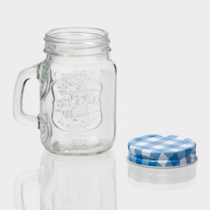 Банка стеклянная для хранения сыпучих продуктов «Баночка», 100 мл, с металлической крышкой, цвет МИКС Банка стеклянная для хранения сыпучих продуктов «Баночка», 100 мл, с металлической крышкой, цвет МИКС