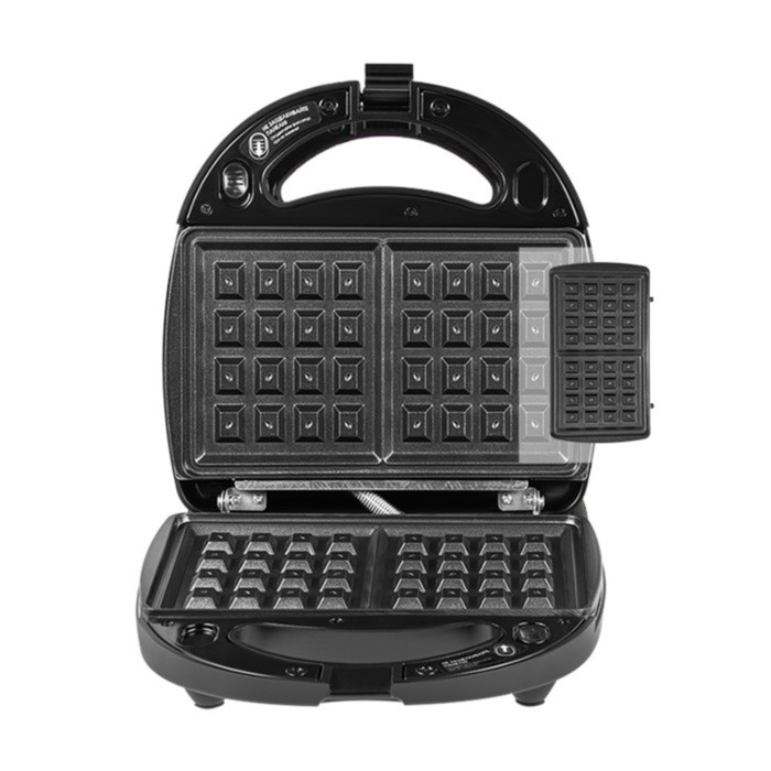 Мультипекарь RED Solution RMB-M613/1, 700 Вт, венские вафли, антипригарное покрытие, чёрный Мультипекарь RED Solution RMB-M613/1, 700 Вт, венские вафли, антипригарное покрытие, чёрный