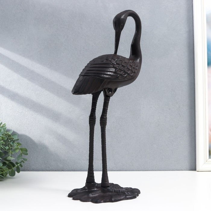Сувенир чугун Сувенир чугун "Цапля" 40х20х15 см
