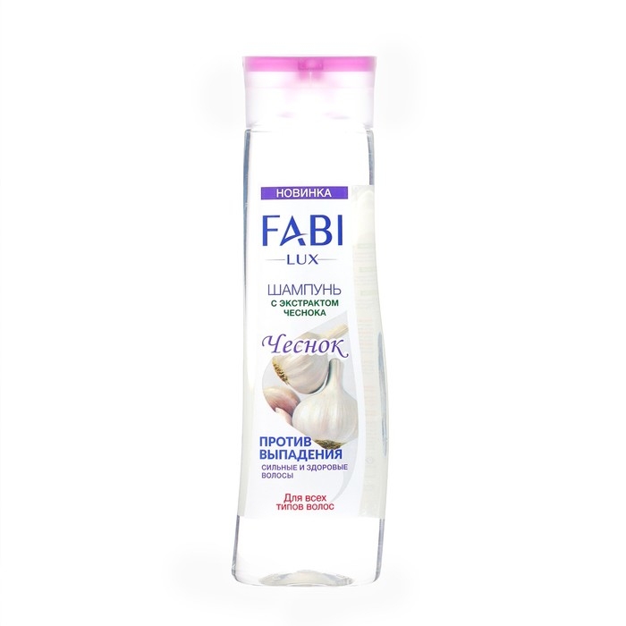 Шампунь Fabi Lux с экстрактом чеснока, 400 мл Шампунь Fabi Lux с экстрактом чеснока, 400 мл