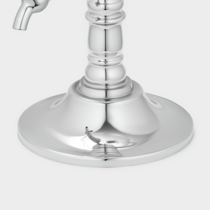 Башня пивная с воронкой «Земной шар», 1,9 л, цвет серебристый Башня пивная с воронкой «Земной шар», 1,9 л, цвет серебристый