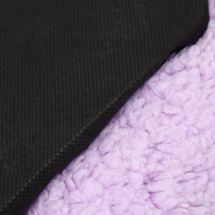 Лежанка для собак и кошек «Уют», мягкий мех, 45 х 35 х 11 см, фиолетовая Лежанка для собак и кошек «Уют», мягкий мех, 45 х 35 х 11 см, фиолетовая