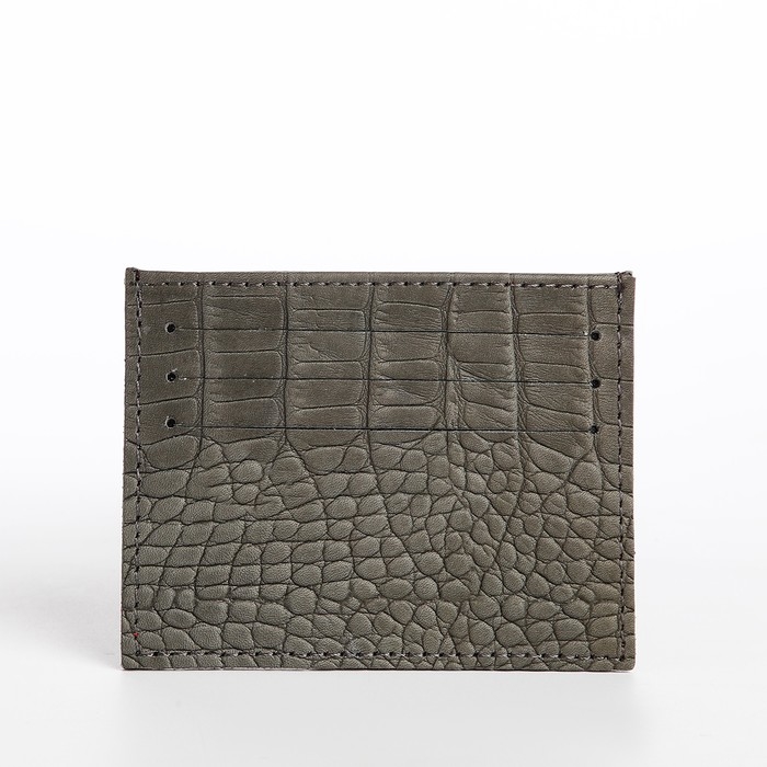 Картхолдер, цвет серый