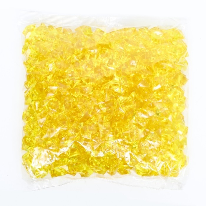 Искусственный лед, 260 шт, 25 х 18 мм, желтый Искусственный лед, 260 шт, 25 х 18 мм, желтый