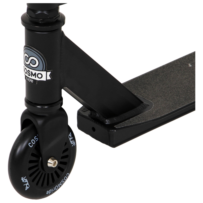 Самокат трюковой COSMORIDE BLOT, колёса PU 100 мм, ABEC 7, цвет чёрный Самокат трюковой COSMORIDE BLOT, колёса PU 100 мм, ABEC 7, цвет чёрный