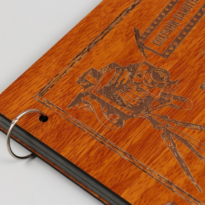 Фотоальбом 30 листов Фотоальбом 30 листов "Сохрани памятные снимки. Ретро" 27х19х2 см