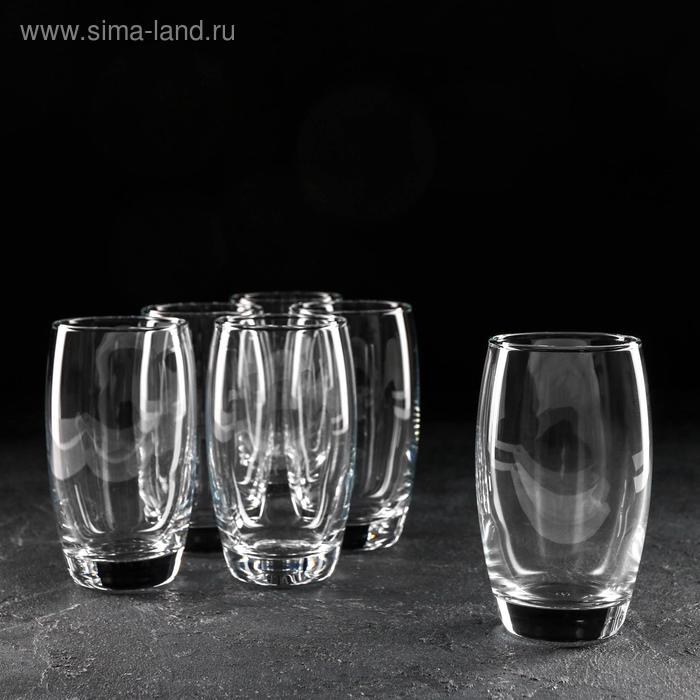 Набор стеклянных стаканов «Плэже», 330 мл, 6 шт Набор стеклянных стаканов «Плэже», 330 мл, 6 шт