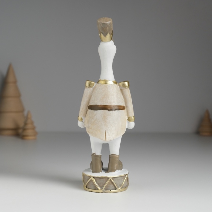 Сувенир полистоун Сувенир полистоун "Гусь в военной форме" 5,5х5,5х17 см