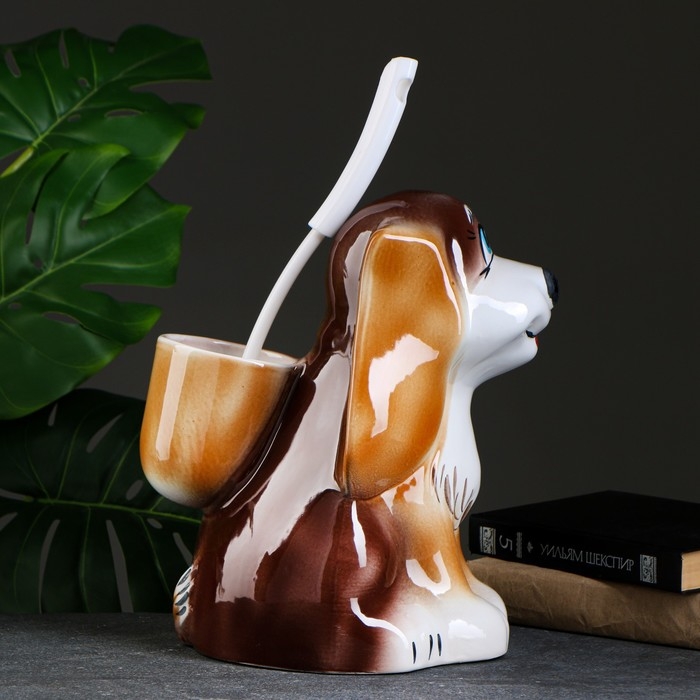 Подставка под ёрш Подставка под ёрш "Собака", с ёршиком