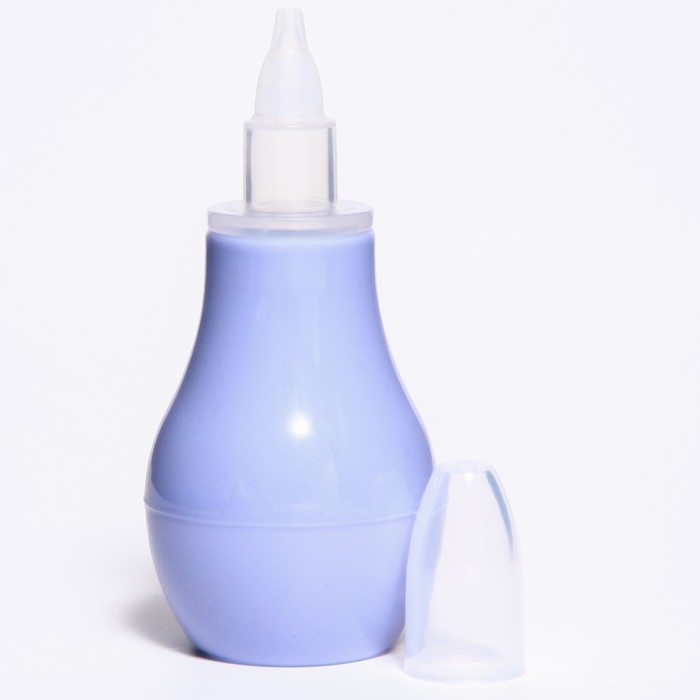 Детский назальный аспиратор, с колпачком, цвет фиолетовый Детский назальный аспиратор, с колпачком, цвет фиолетовый