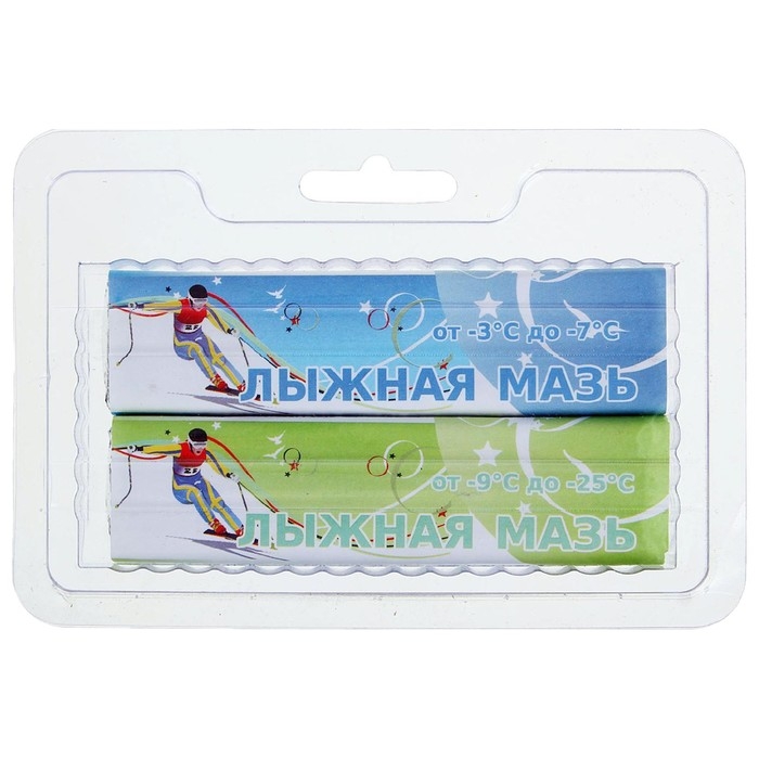 Мазь лыжная, 2 шт., С-СЗ, от -3 до -25°C, 80 г Мазь лыжная, 2 шт., С-СЗ, от -3 до -25°C, 80 г