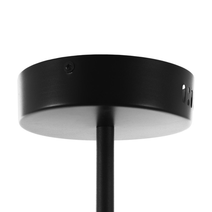 Люстра Люстра "Мирбис" 12хLED 80Вт 6хG9 черный 120х120х59см BayerLux