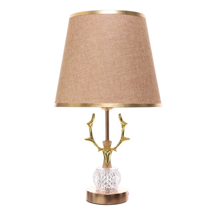 Настольная лампа Настольная лампа "Сканди" Е27 40Вт золото 23х23х41 см