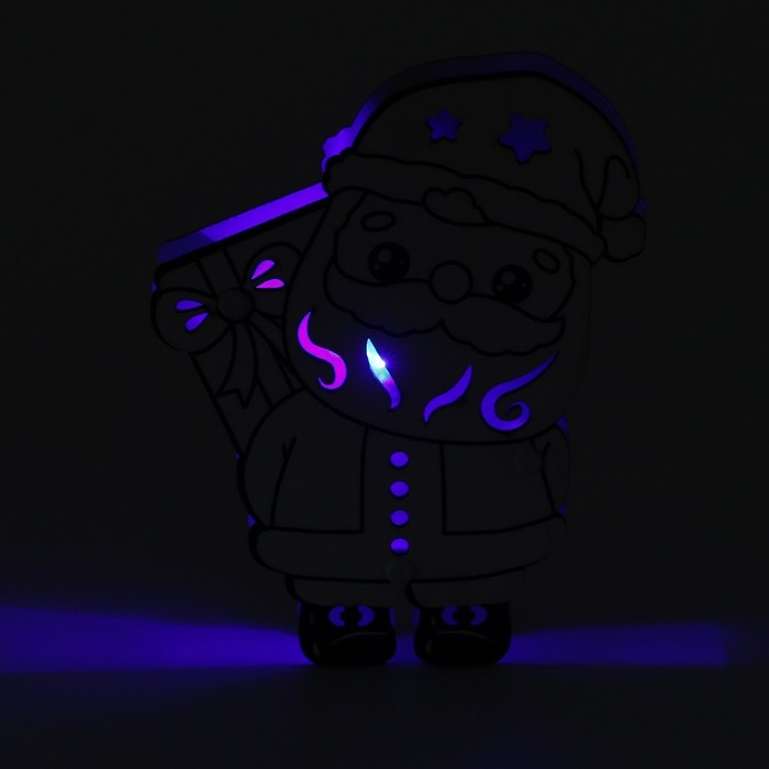 Набор для творчества «Новогодний ночник. Дед Мороз» Набор для творчества «Новогодний ночник. Дед Мороз»