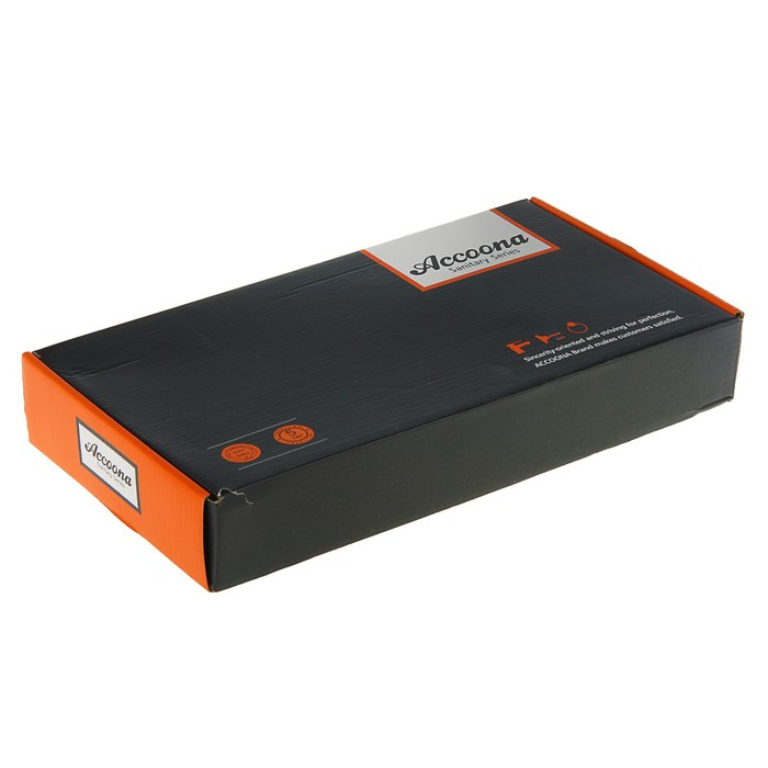 Смеситель для кухни Accoona A84043F, однорычажный, силумин, черный Смеситель для кухни Accoona A84043F, однорычажный, силумин, черный