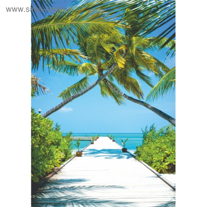 Фотообои Bellissimo Мальдивы, 4 листа 140х200 см Фотообои Bellissimo Мальдивы, 4 листа 140х200 см