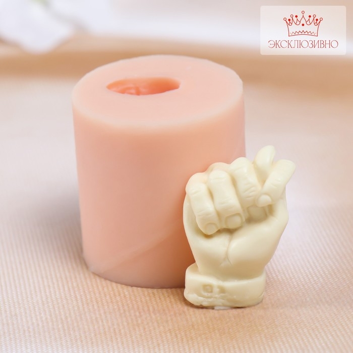 Молд силиконовый Молд силиконовый "Фига" 3,8х2,5х1,9 см